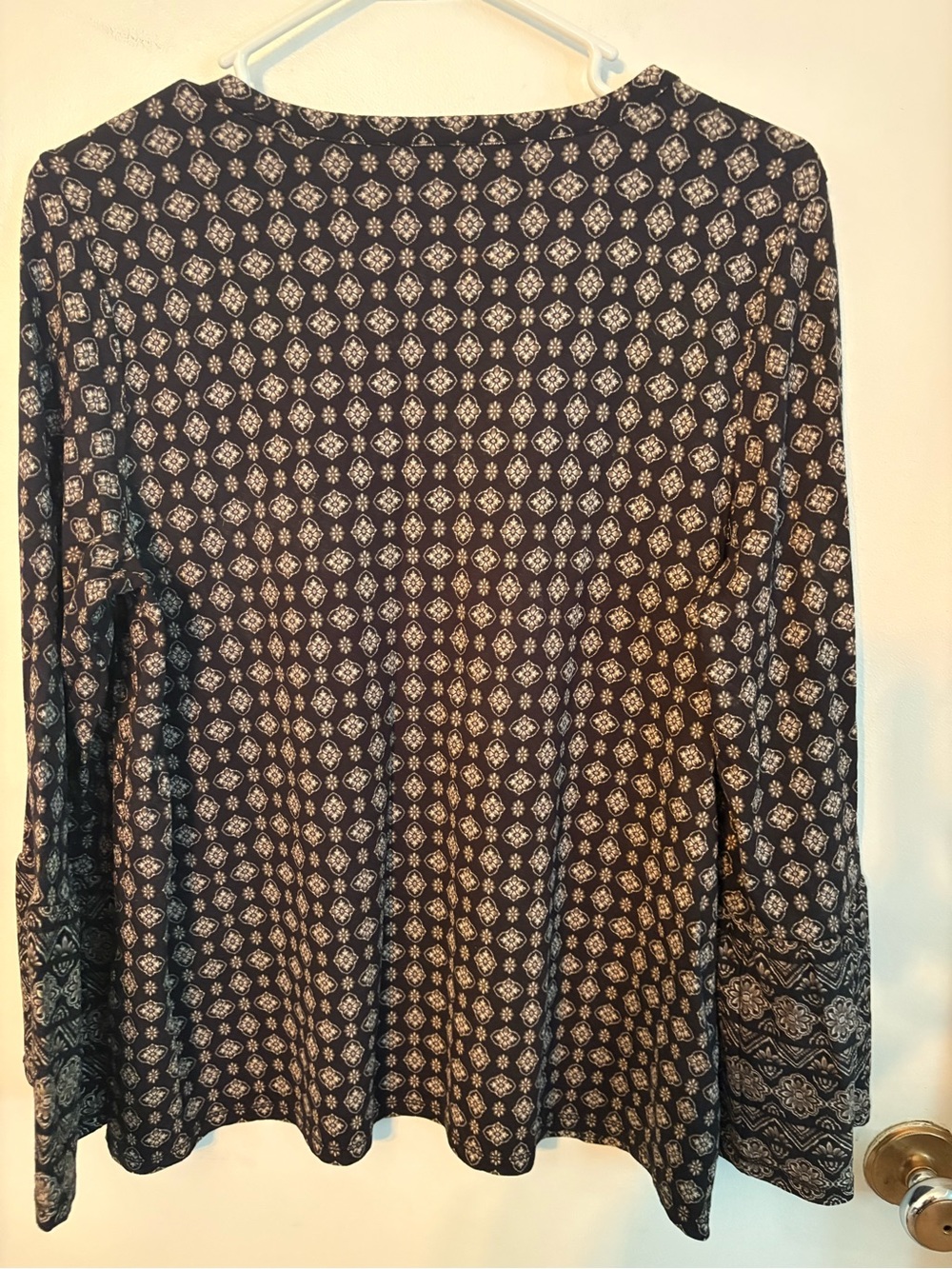 J. Jill Printed Long-Sleeve Top - Picture 5 of 5